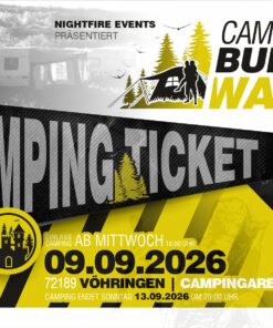 Camping-Ticket ab Mittwoch RAB-26