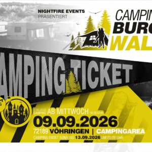 Camping-Ticket ab Mittwoch RAB-26